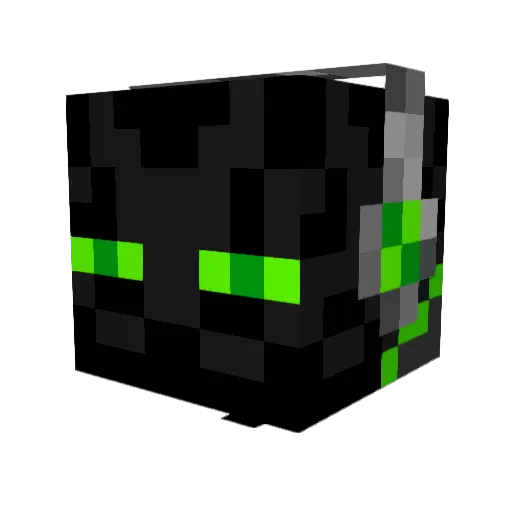 KUMAR015 Minecraft avatar head, 3D render
