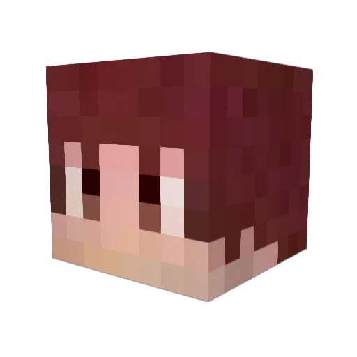 KUNWOO3939 Minecraft avatar head, 3D render