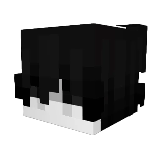 KUN_LG Minecraft avatar head, 3D render