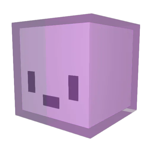 KUROMYA Minecraft avatar head, 3D render