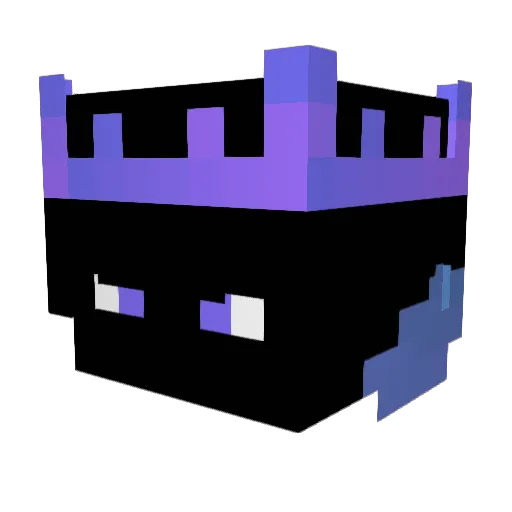 KVerified Minecraft avatar head, 3D render