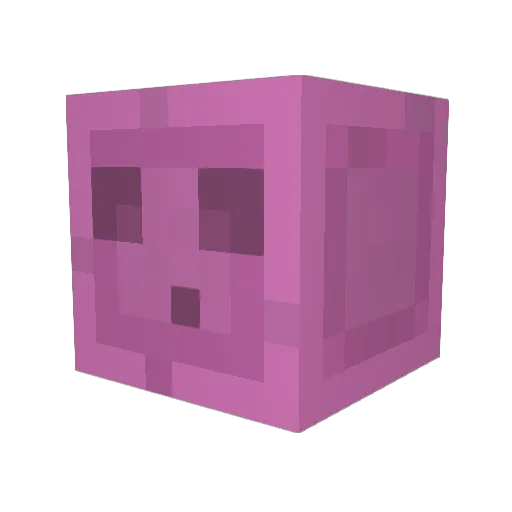 KWINSII Minecraft avatar head, 3D render