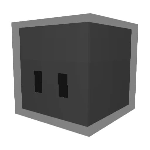 KWPOERIHadmin267 Minecraft avatar head, 3D render