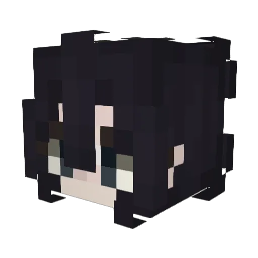 KY25NGIE Minecraft avatar head, 3D render