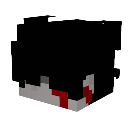 KYNGFELL Minecraft avatar head, 3D render
