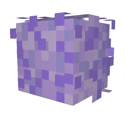 KYSRoblox Minecraft avatar head, 3D render
