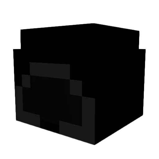 KZX Minecraft avatar head, 3D render
