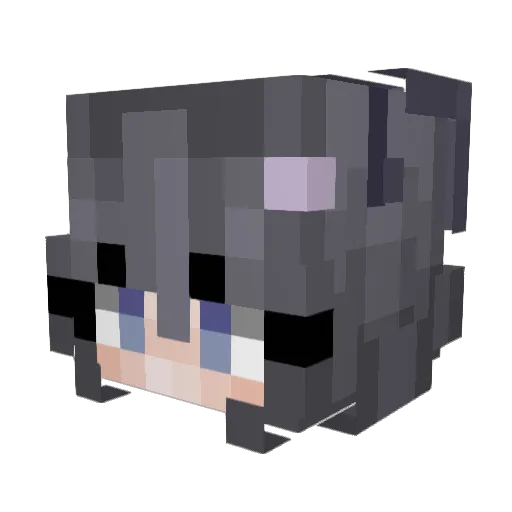 KZane670 Minecraft avatar head, 3D render