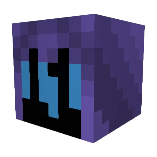 K_A_Z Minecraft avatar head, 3D render
