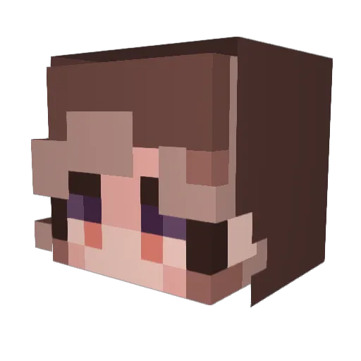 K_Coleman Minecraft avatar head, 3D render