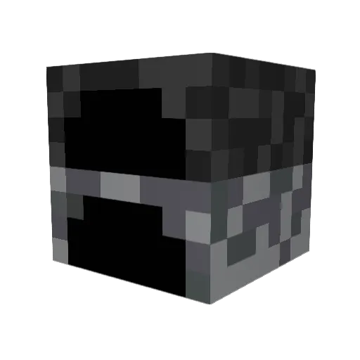 K_E_001_ Minecraft avatar head, 3D render