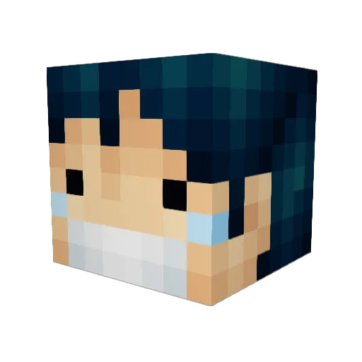 K_Hilbert Minecraft avatar head, 3D render