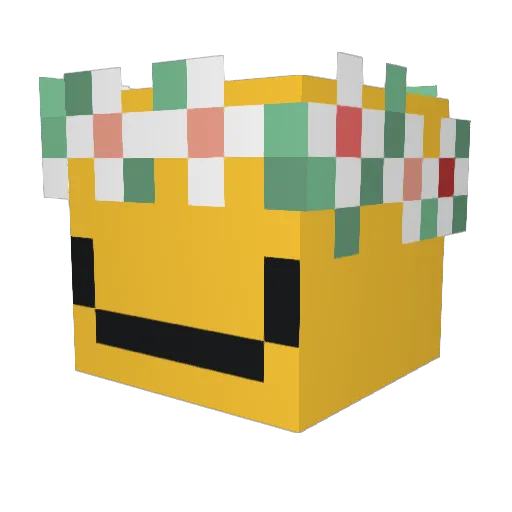 K_JayG Minecraft avatar head, 3D render