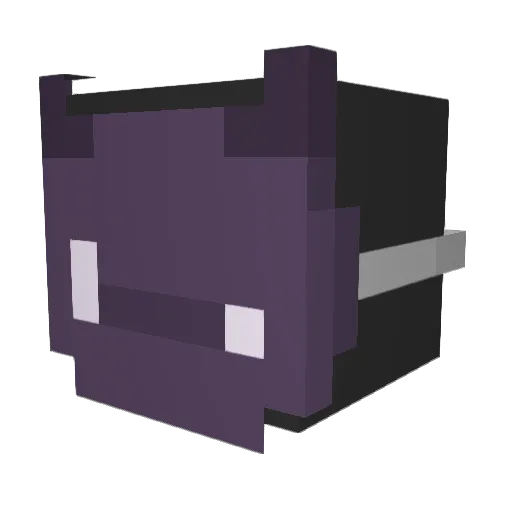 K_Kro Minecraft avatar head, 3D render