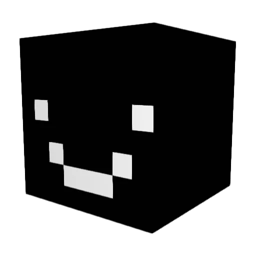 K_M_B2 Minecraft avatar head, 3D render