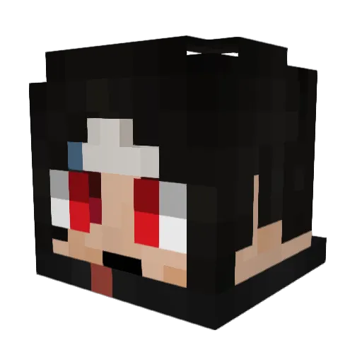 K_Power22 Minecraft avatar head, 3D render