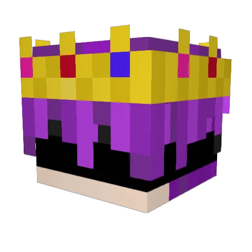K_revenqe Minecraft avatar head, 3D render