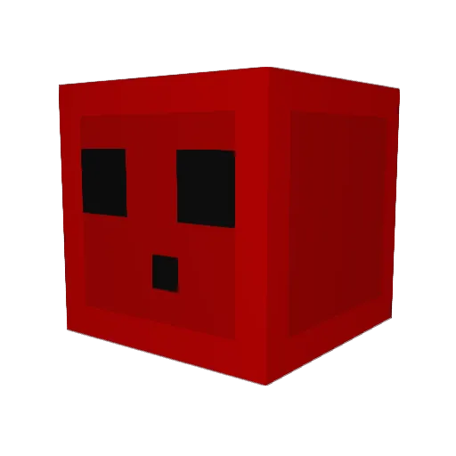 K_sparrow Minecraft avatar head, 3D render