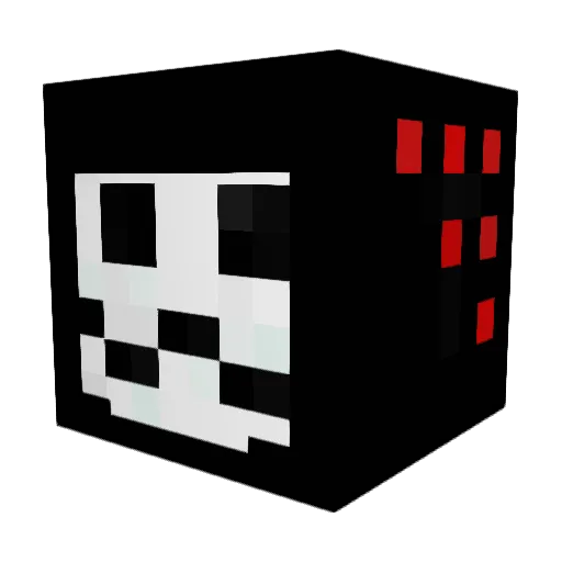 K_usa Minecraft avatar head, 3D render
