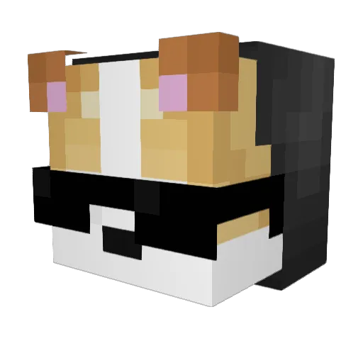 K_yrox Minecraft avatar head, 3D render