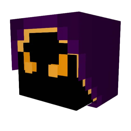 Ka1ki108 Minecraft avatar head, 3D render