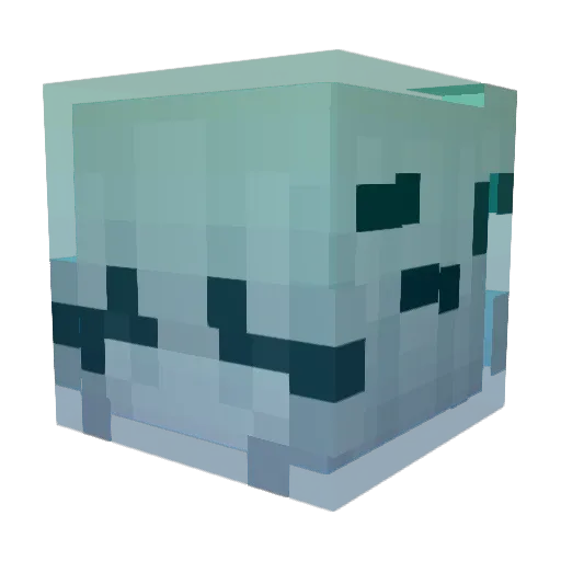 Ka3yMu Minecraft avatar head, 3D render