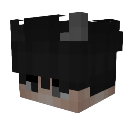KaNehateall Minecraft avatar head, 3D render