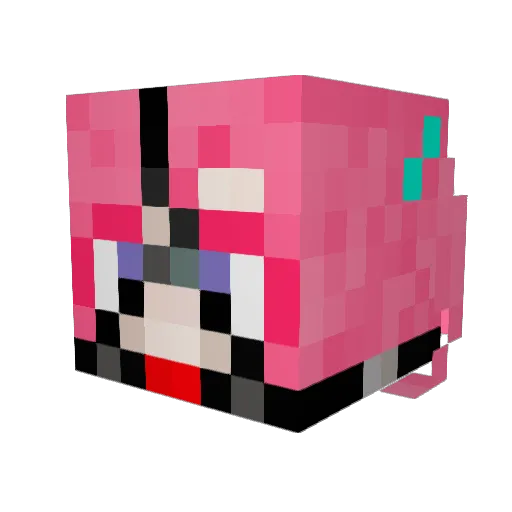 KaNiS62 Minecraft avatar head, 3D render
