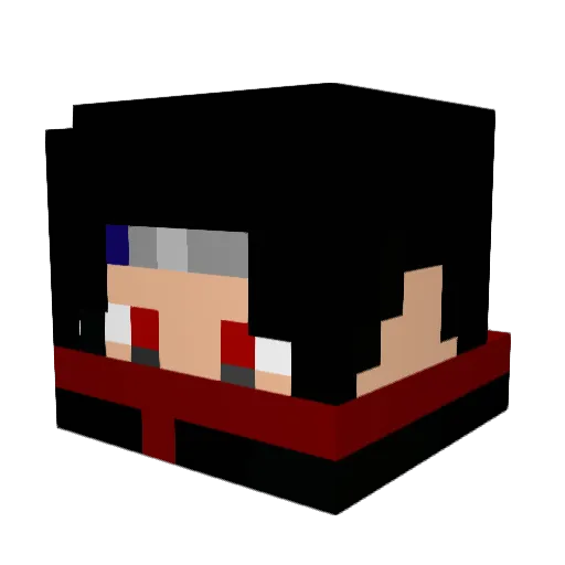 KaaN1508 Minecraft avatar head, 3D render
