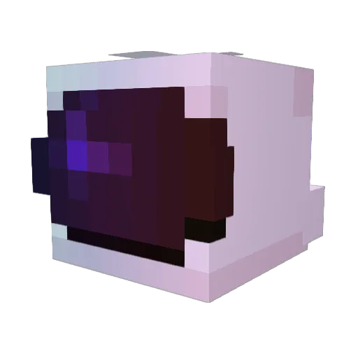 Kaalru Minecraft avatar head, 3D render