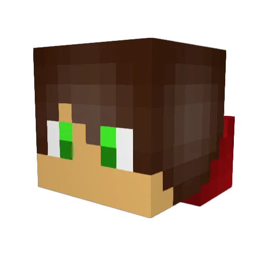 KaanPRO_TR Minecraft avatar head, 3D render