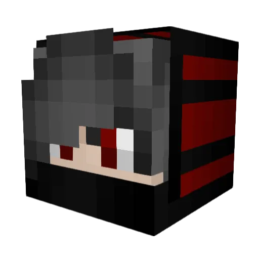 KaanTXD Minecraft avatar head, 3D render