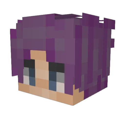 Kaancvk Minecraft avatar head, 3D render
