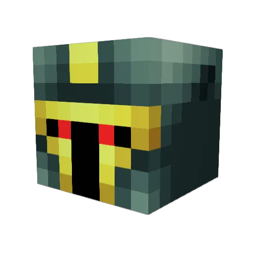 KaasToasty Minecraft avatar head, 3D render