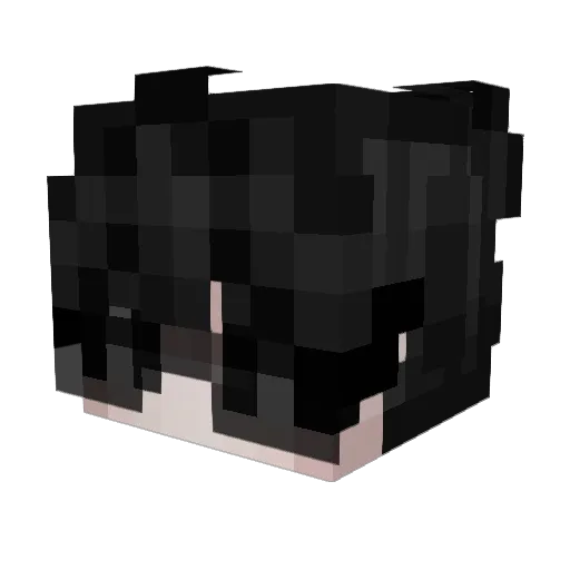 Kaatzev Minecraft avatar head, 3D render