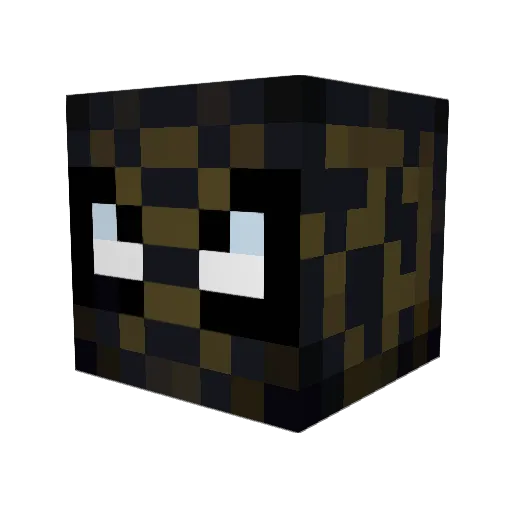 Kaban0sik Minecraft avatar head, 3D render