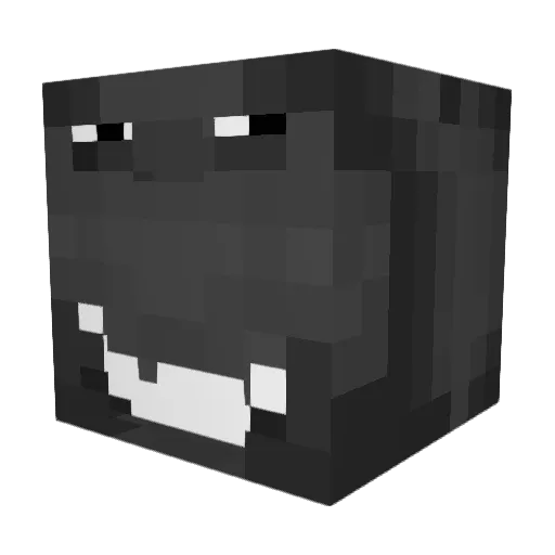 KabanoZ Minecraft avatar head, 3D render