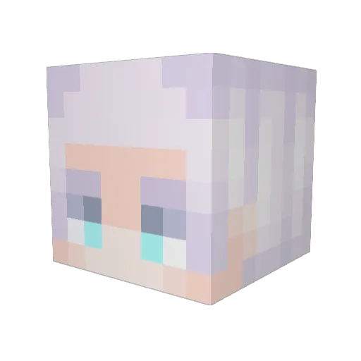 Kabbage434 Minecraft avatar head, 3D render