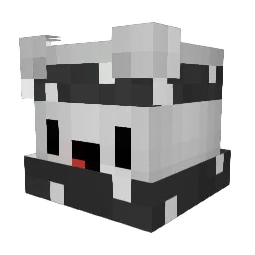 KabelVietnam Minecraft avatar head, 3D render