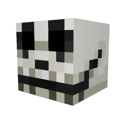 Minecraft-Avatar von KaboPC: Kopf als 3D-Render