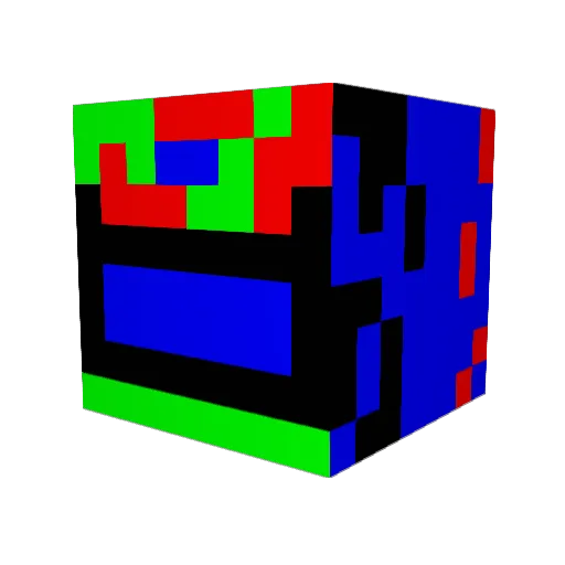 Kaboosh2006 Minecraft avatar head, 3D render