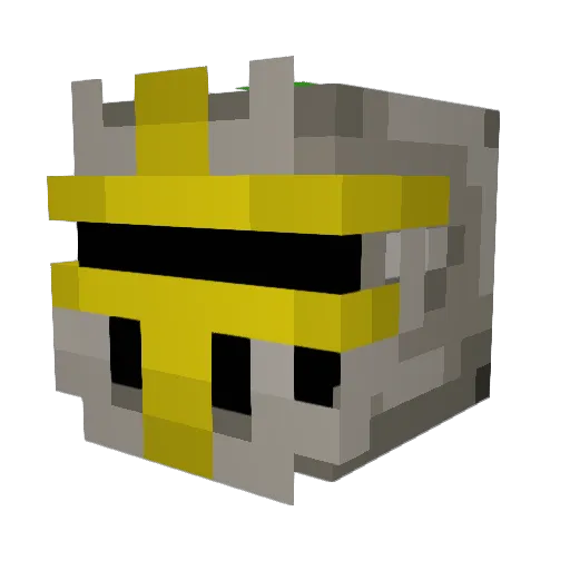 Kabr23 Minecraft avatar head, 3D render