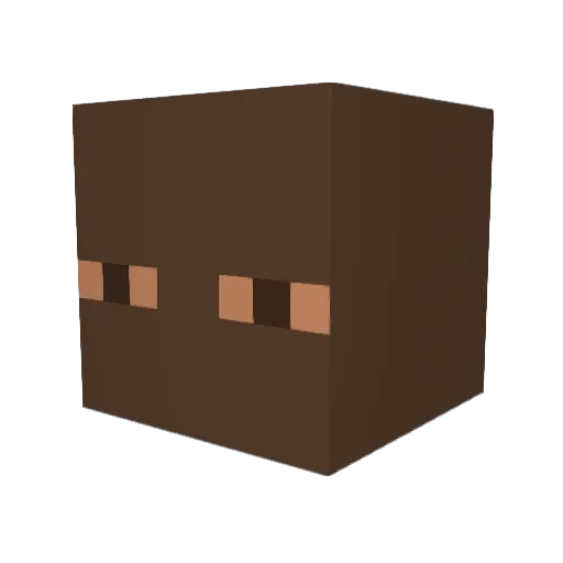 Kabukama2022 Minecraft avatar head, 3D render