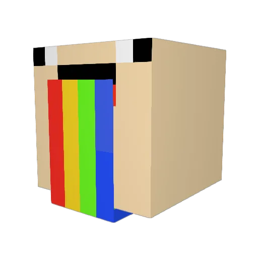 KackeEssen88 Minecraft avatar head, 3D render