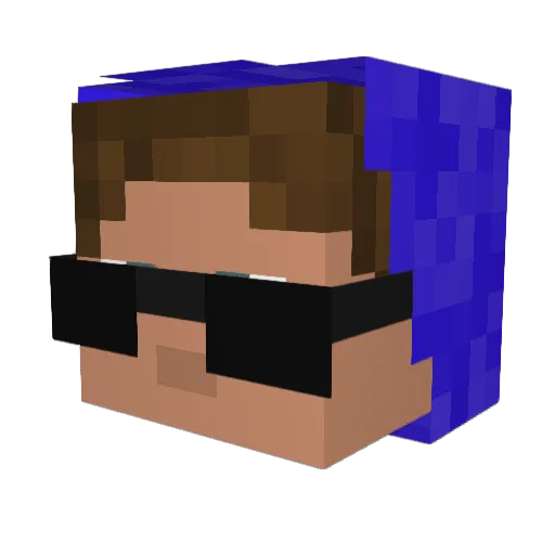 Kacper0510 Minecraft avatar head, 3D render