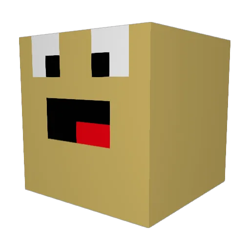 Kacper12345324 Minecraft avatar head, 3D render