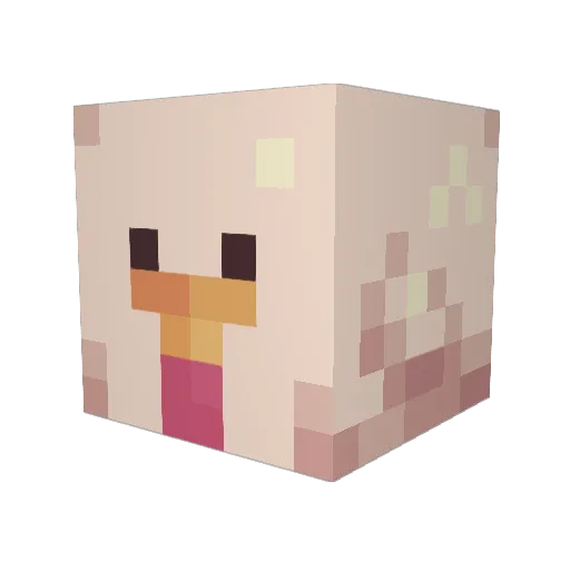 Kacper20006 Minecraft avatar head, 3D render