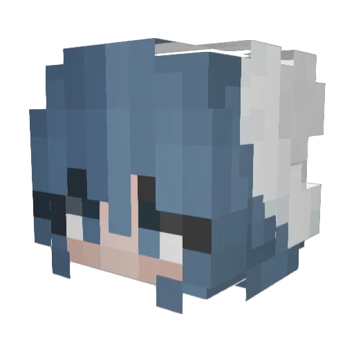 Kacper654321747 Minecraft avatar head, 3D render