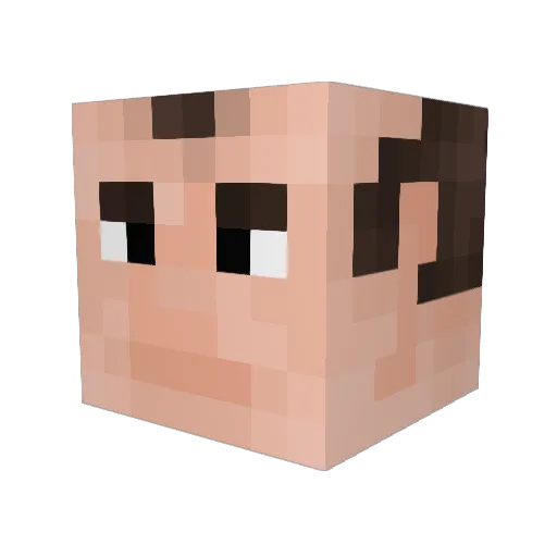 KacperM_PL Minecraft avatar head, 3D render