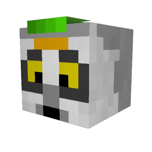 KacperSarenka13 Minecraft avatar head, 3D render